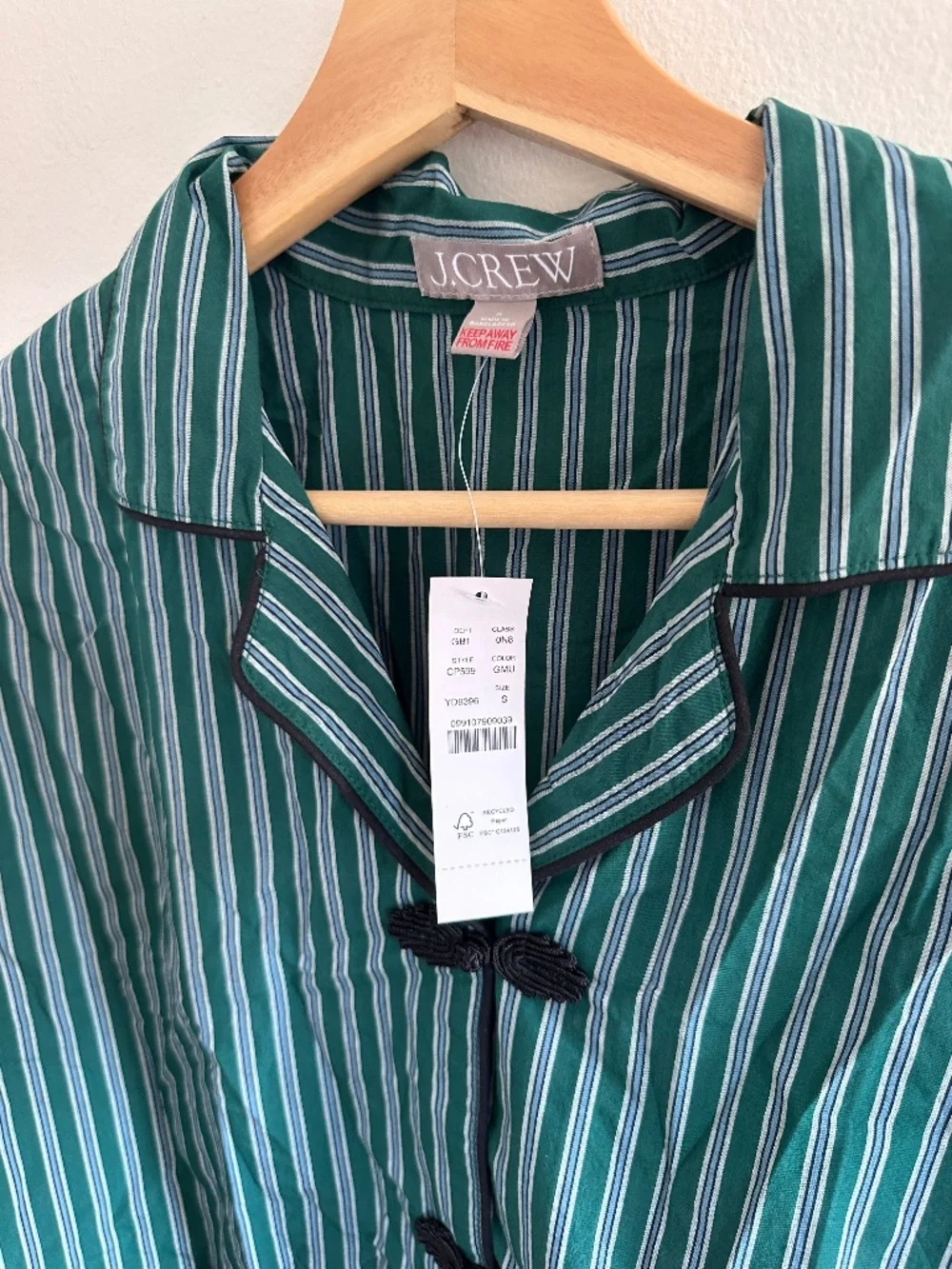 J Crew Cotton Poplin Pajama Short Set - Picture 5 of 8